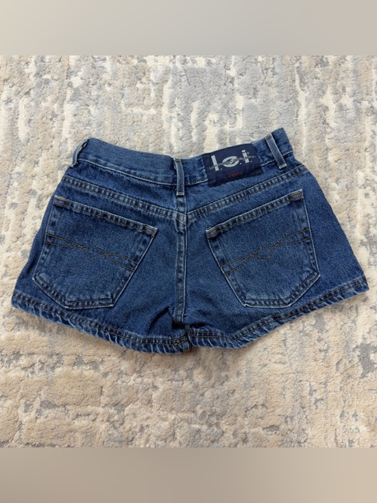 lei Pants - Vintage l.e.i. Button fly denim shorts 1990s size 0